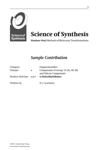 Science of Synthesis