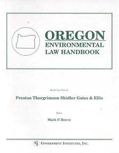 Oregon environmental law handbook