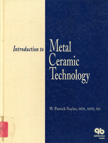 Introduction to Metal Ceramic Technology