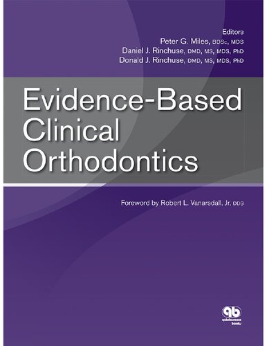 Evidence-Based Clinical Orthodontics