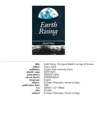 Earth Rising