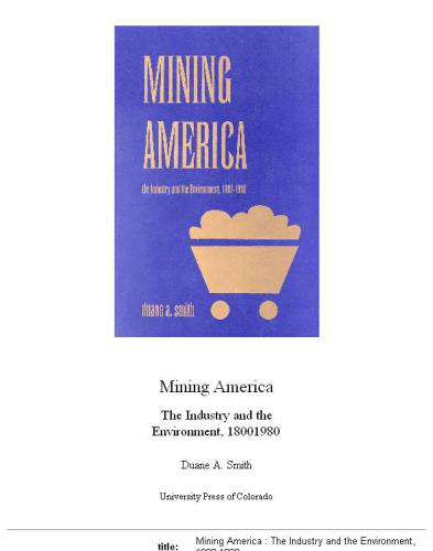 Mining America