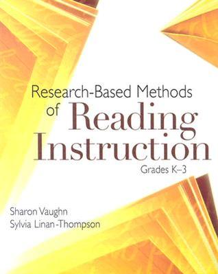 Research-Based Methods of Reading Instruction, Grades K-3