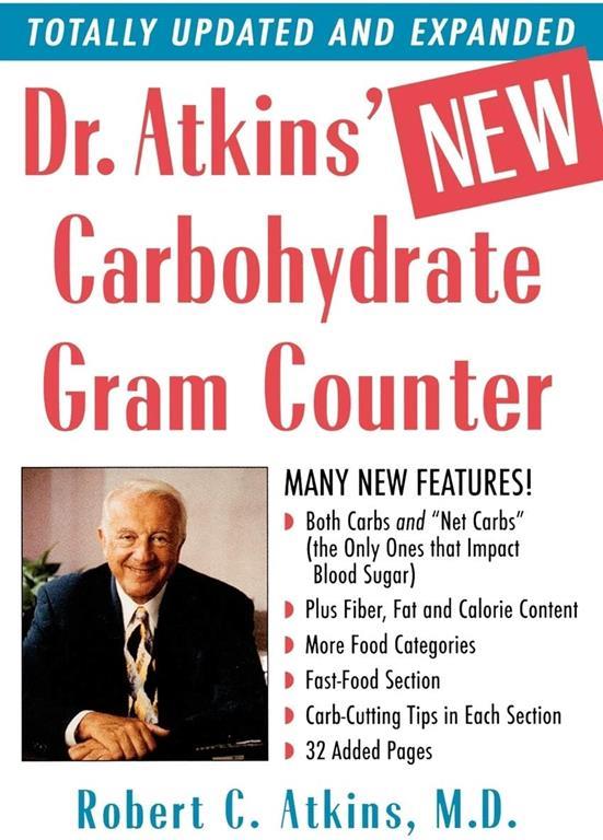 Dr. Atkins' New Carbohydrate Gram Counter