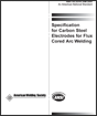 Specification for low-alloy steel electrodes for flux cored arc welding