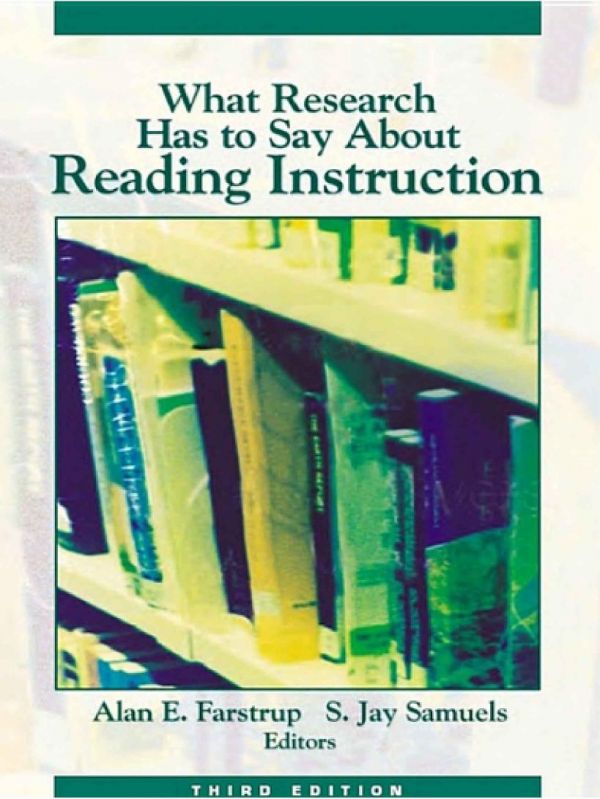 What Research Has to Say About Reading Instruction