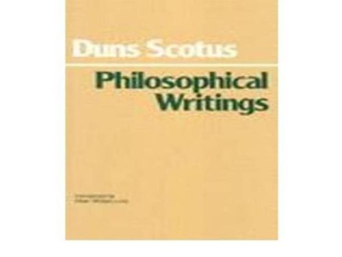 Philosophical Writings