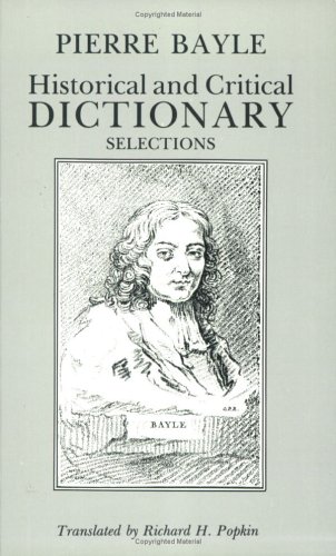 Historical and Critical Dictionary