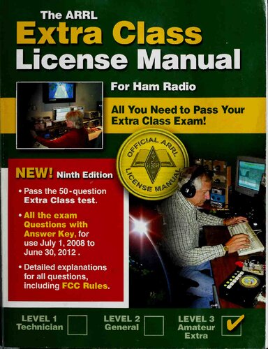 The ARRL Extra Class License Manual