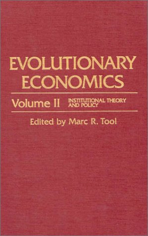 Evolutionary Economics