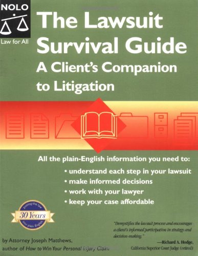 The Lawsuit Survival Guide