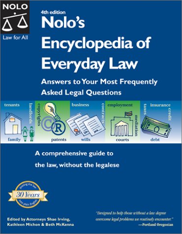 Nolo's Encyclopedia of Everyday Law