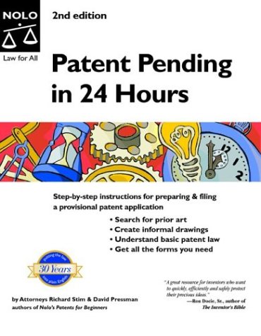 Patent Pending in 24 Hours &quot;With CD&quot;