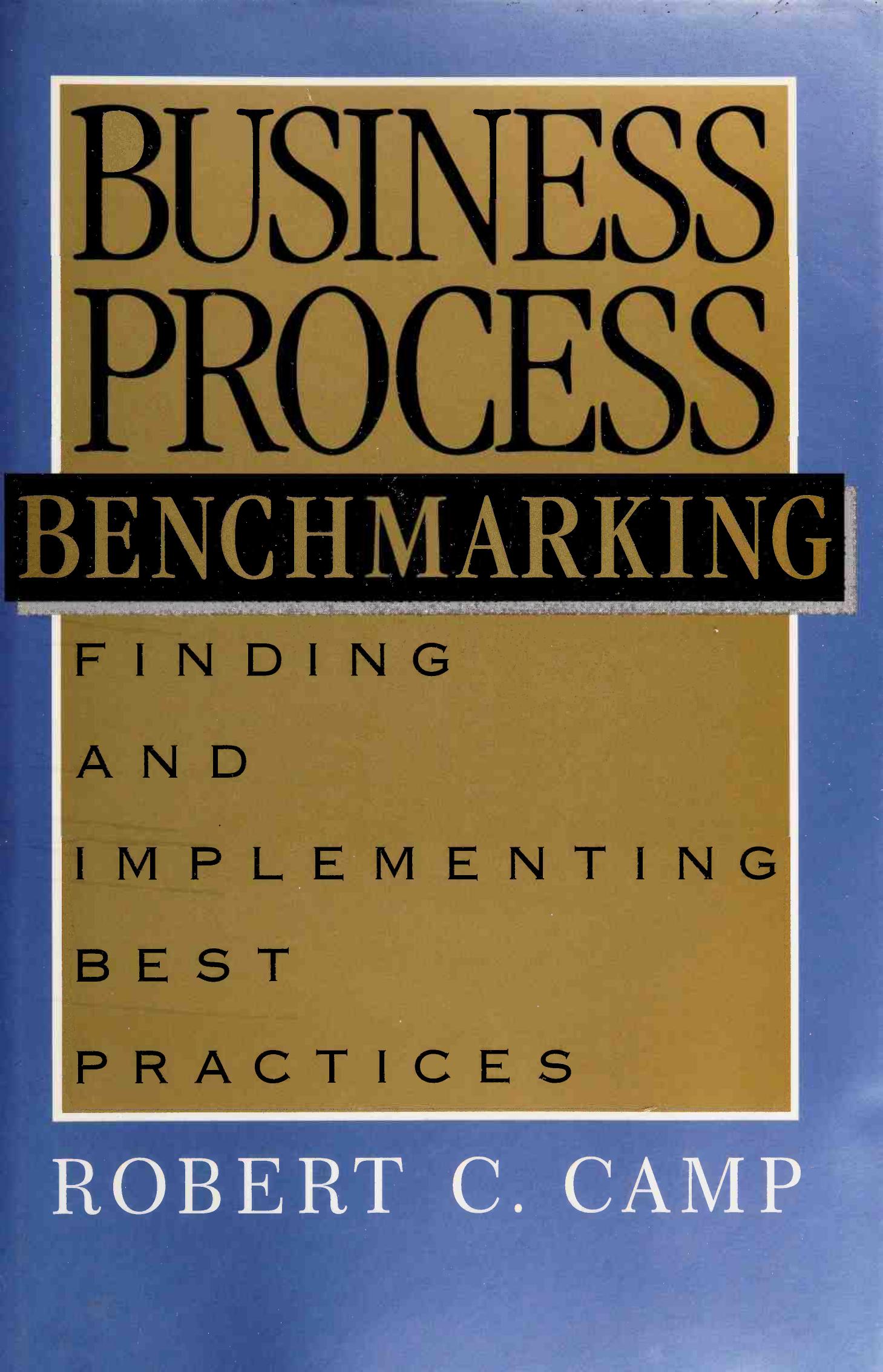 Business Process Benchmarking