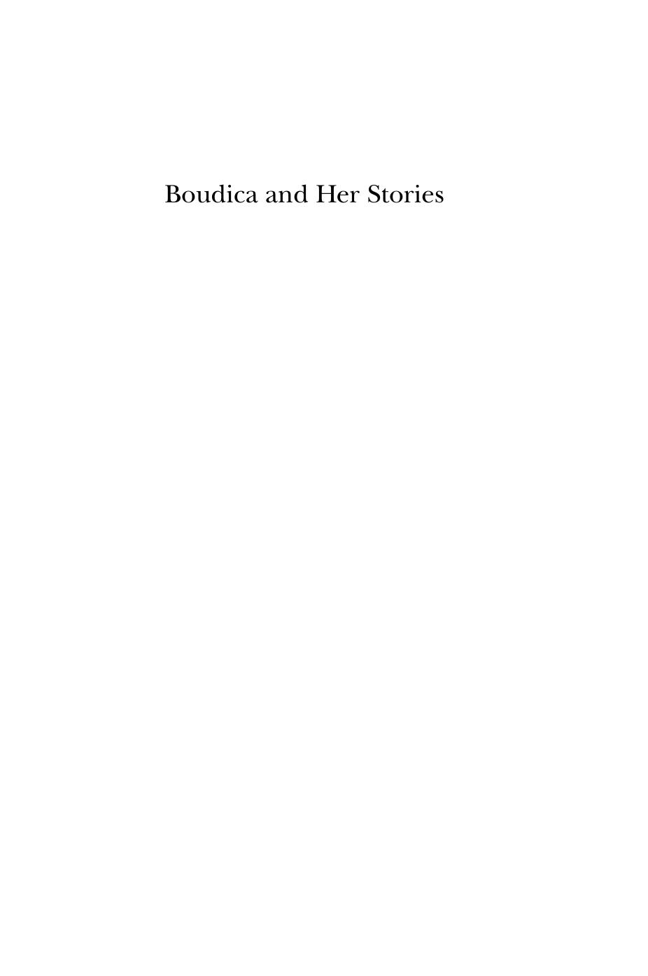 Boudica And Her Stories