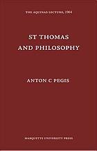 St. Thomas &amp; Philosophy