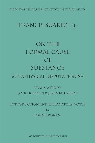 On The Formal Cause Of Substance