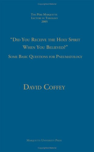 Did You Receive the Holy Spirit When You Believed?