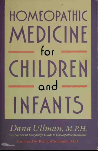 Homeopathic Medicine for Children and Infants