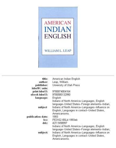 American Indian English