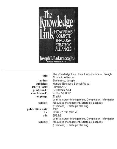 The Knowledge Link