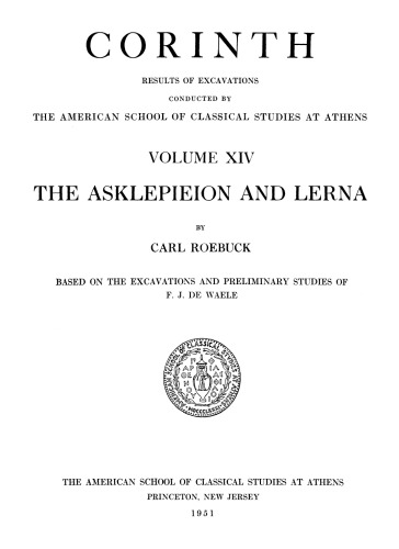 The Asklepieion and Lerna