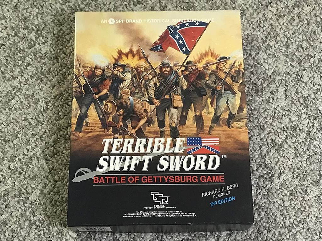 Terrible Swift Sword Game (Spi Brand Wargames)