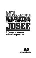 The Generation That Knew Not Josef