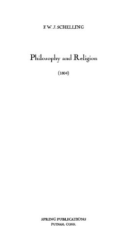 Philosophy and Religion