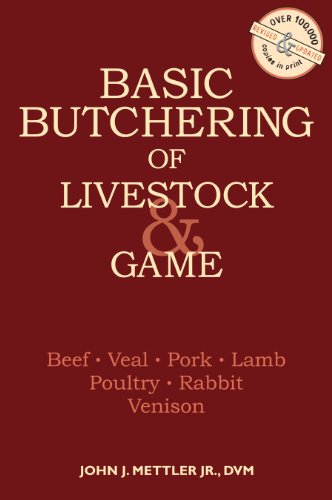 Basic butchering of livestock and game