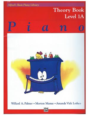 Alfred's Basic Piano Library Theory, Bk 1a