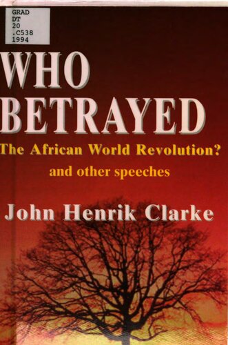 Who Betrayed the African World Revolution?