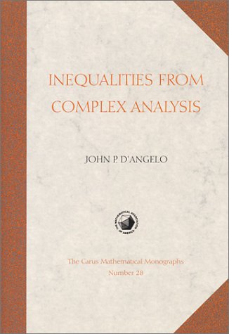 Inequalities from Complex Analysis