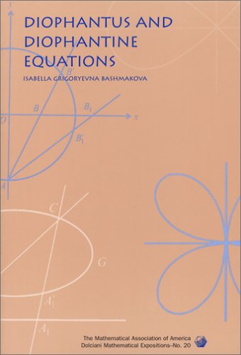 Diophantus &amp; Diophantine Equations