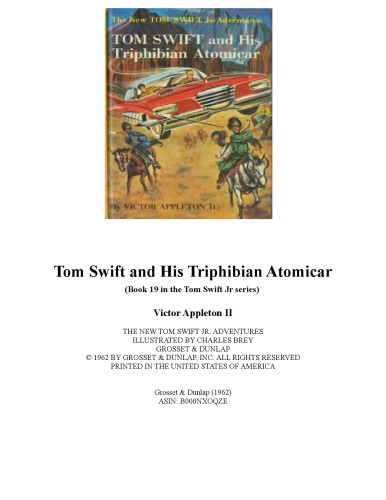 Tom Swift and His Triphibian Atomicar