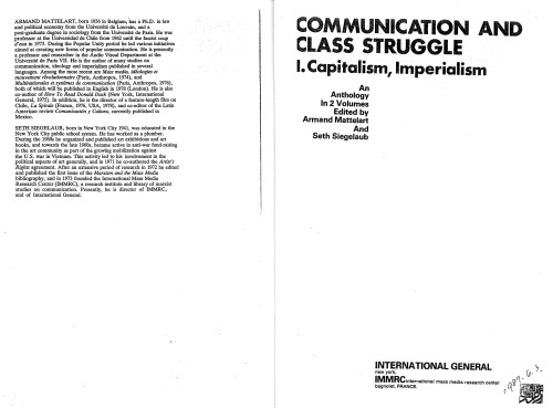 Communication and Class Struggle