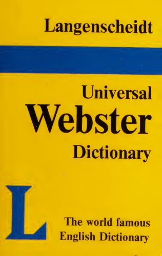 Langenscheidt's Universal Webster English Dictionary