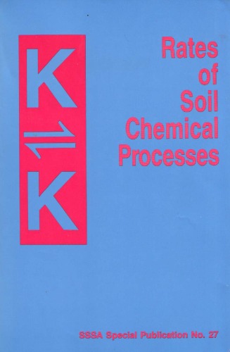 Rates of Soil Chemical Processes