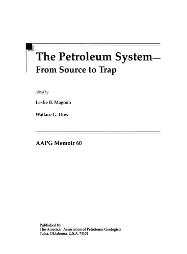 The Petroleum System