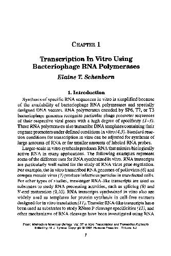 Methods in Molecular Biology, Volume 37