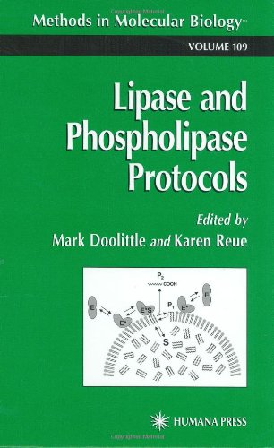 Lipase and Phospholipase Protocols (Methods in Molecular Biology, 109)