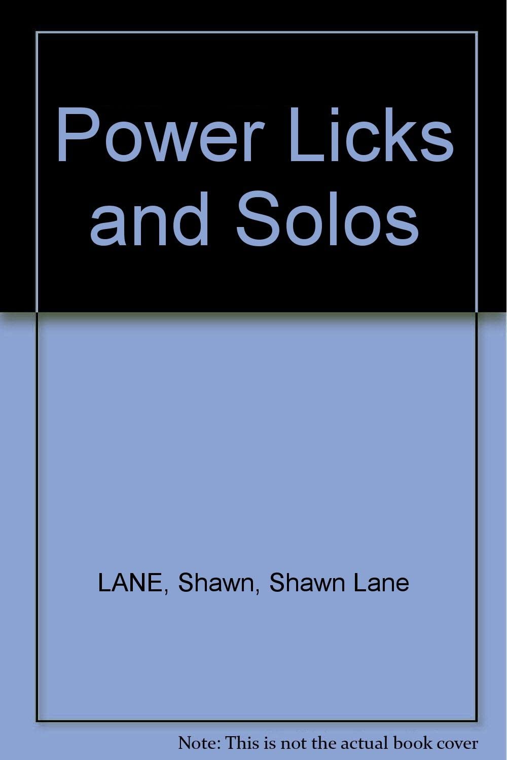 Power Licks and Solos: Book &amp; CD
