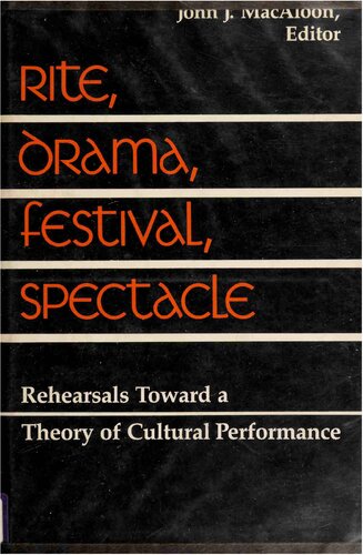 Rite, Drama, Festival, Spectacle