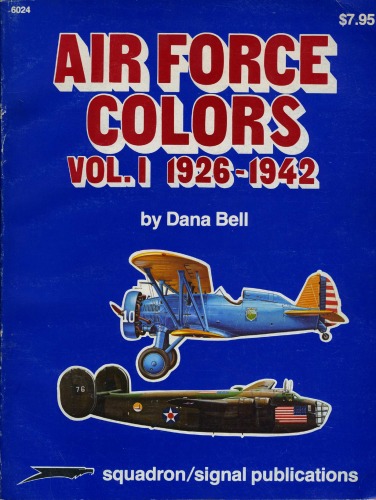 Air Force Colors, 1926-1942