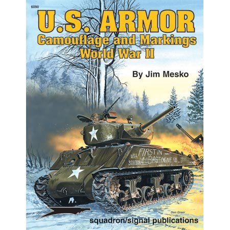 US Armor Camouflage &amp; Markings WWII - Specials series (6090)