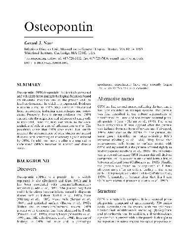 Osteopontin