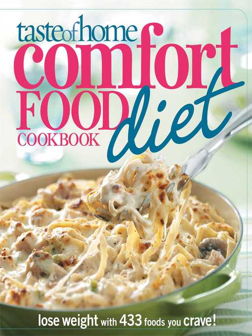 Taste of Home Comfort Food Diet Cookbook