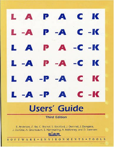 Lapack User's Guide