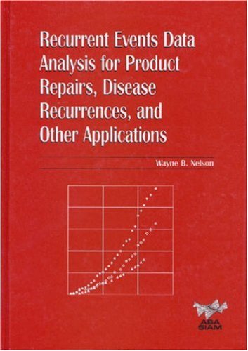 Recurrent Events Data Analysis for Product Repairs, Disease Recurrences, and Other Applications