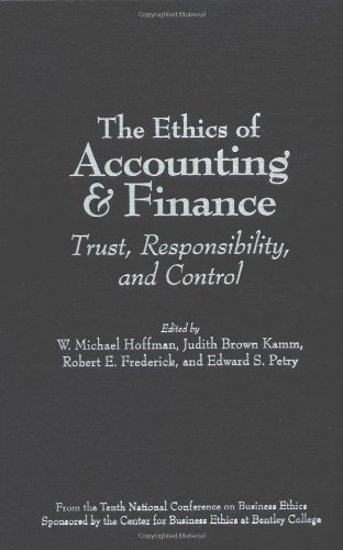 The Ethics of Accounting and Finance